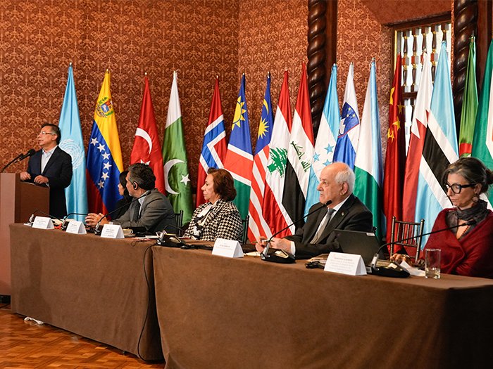 PAL Commission presents groundbreaking framework at Hague Group Emergency Meeting in Bogotá, Colombia